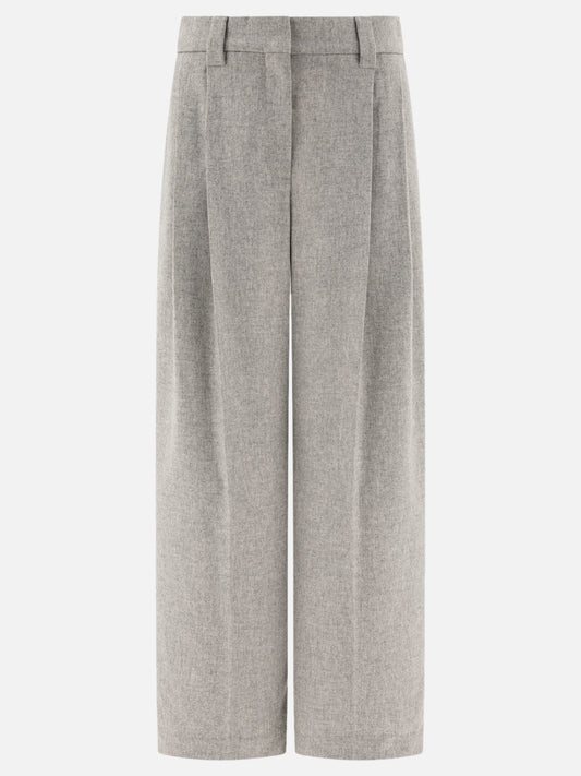 Mélange trousers