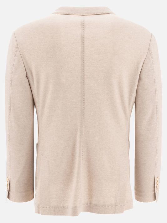 Blazers Solid colour  Beige - Brunello Cucinelli Men | PLP | VIETTI Online Store | 2
