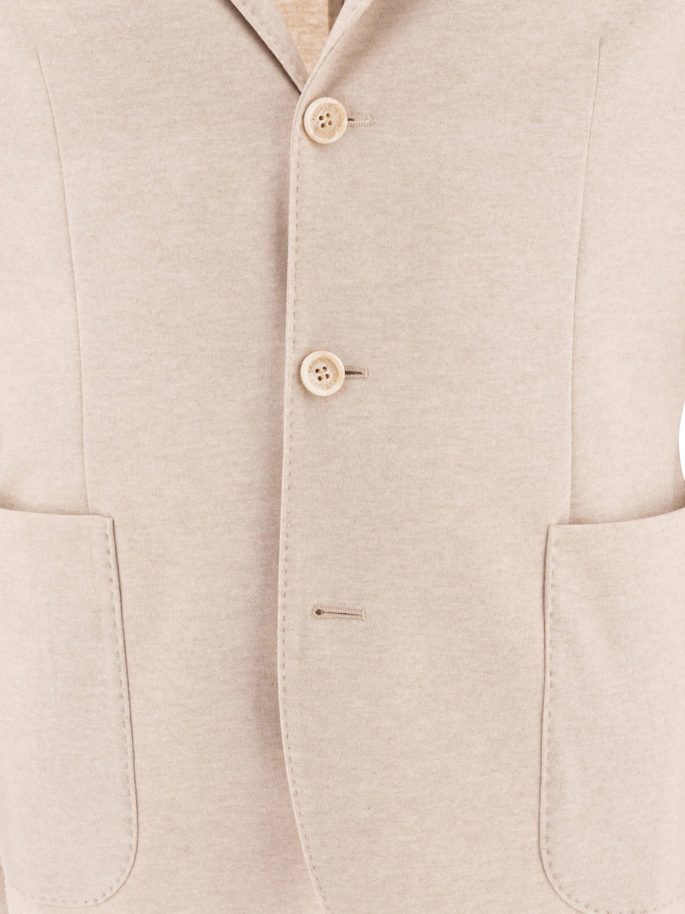 Blazers Solid colour  Beige - Brunello Cucinelli Men | PDP | VIETTI Online Store | thumbnail_3