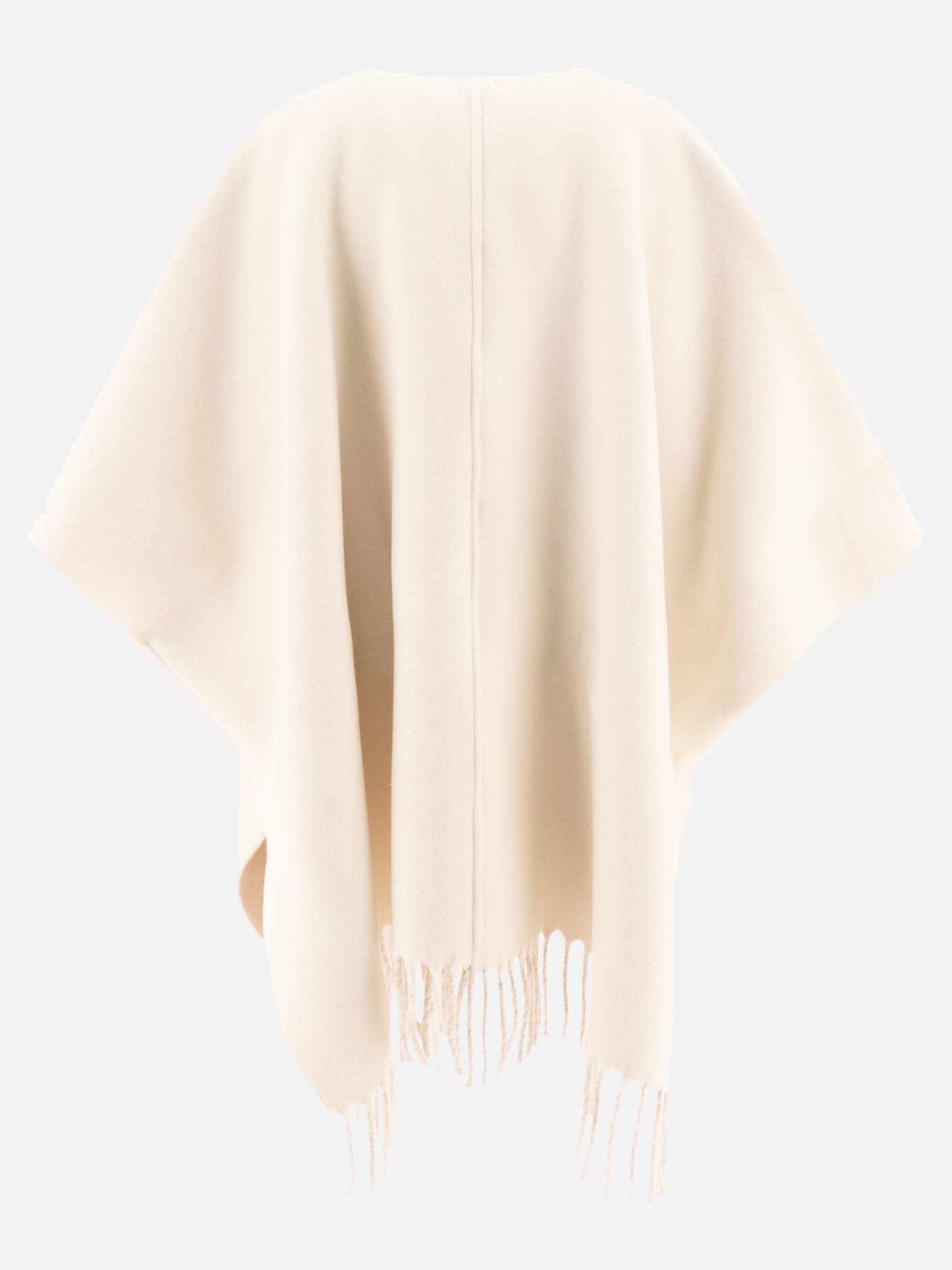 Capes Solid colour  Beige - Brunello Cucinelli Women | PDP | VIETTI Online Store | thumbnail_3