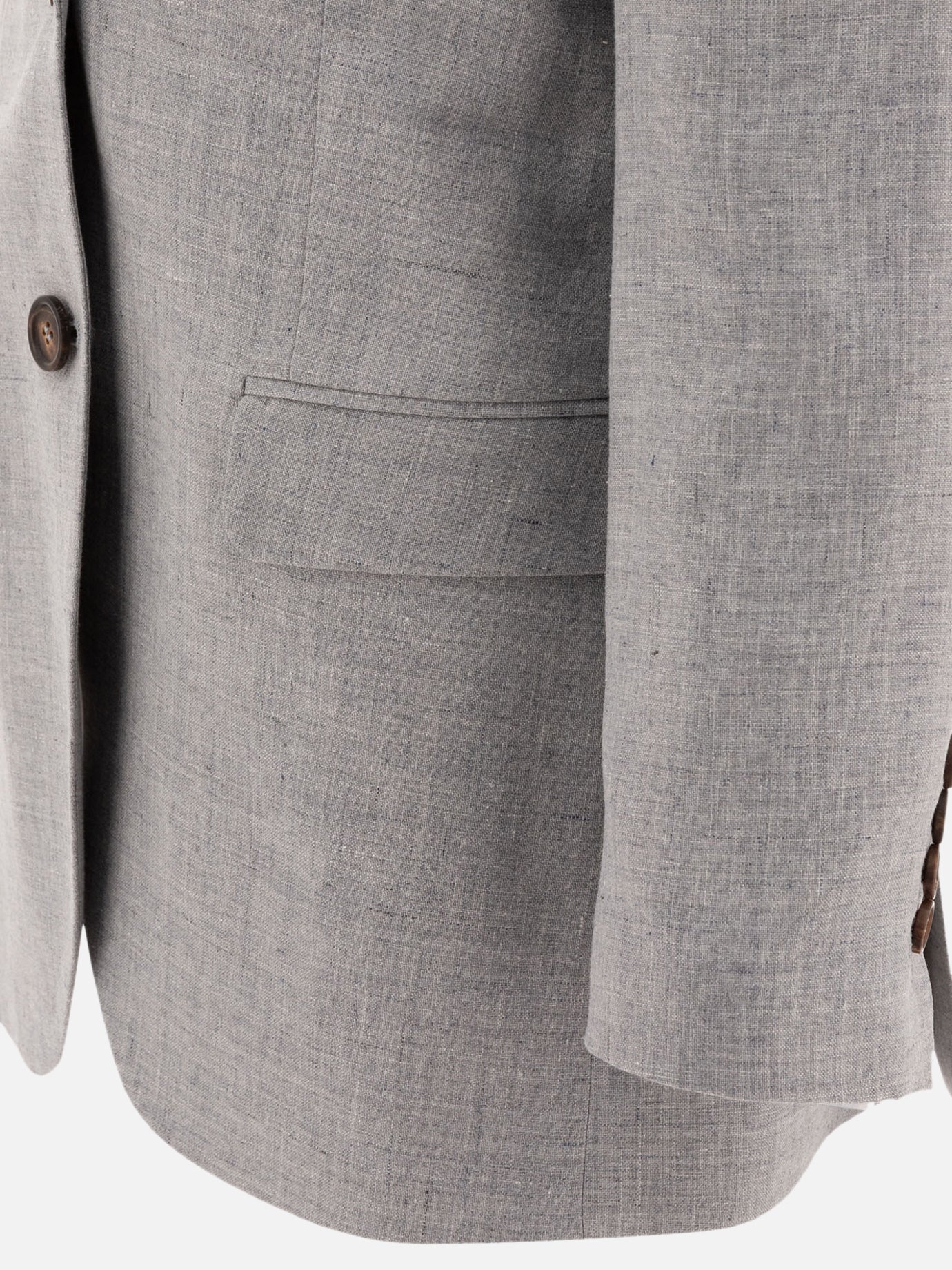Blazers Solid colour  Grey - Brunello Cucinelli Women | PDP | VIETTI Online Store | Zoom-Modal_4
