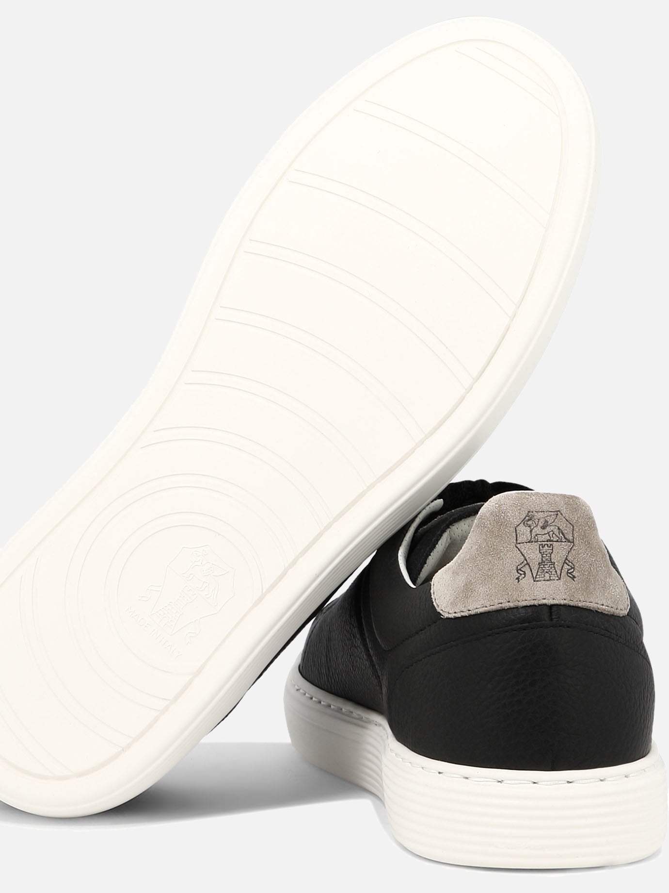 Grained calfskin sneakers