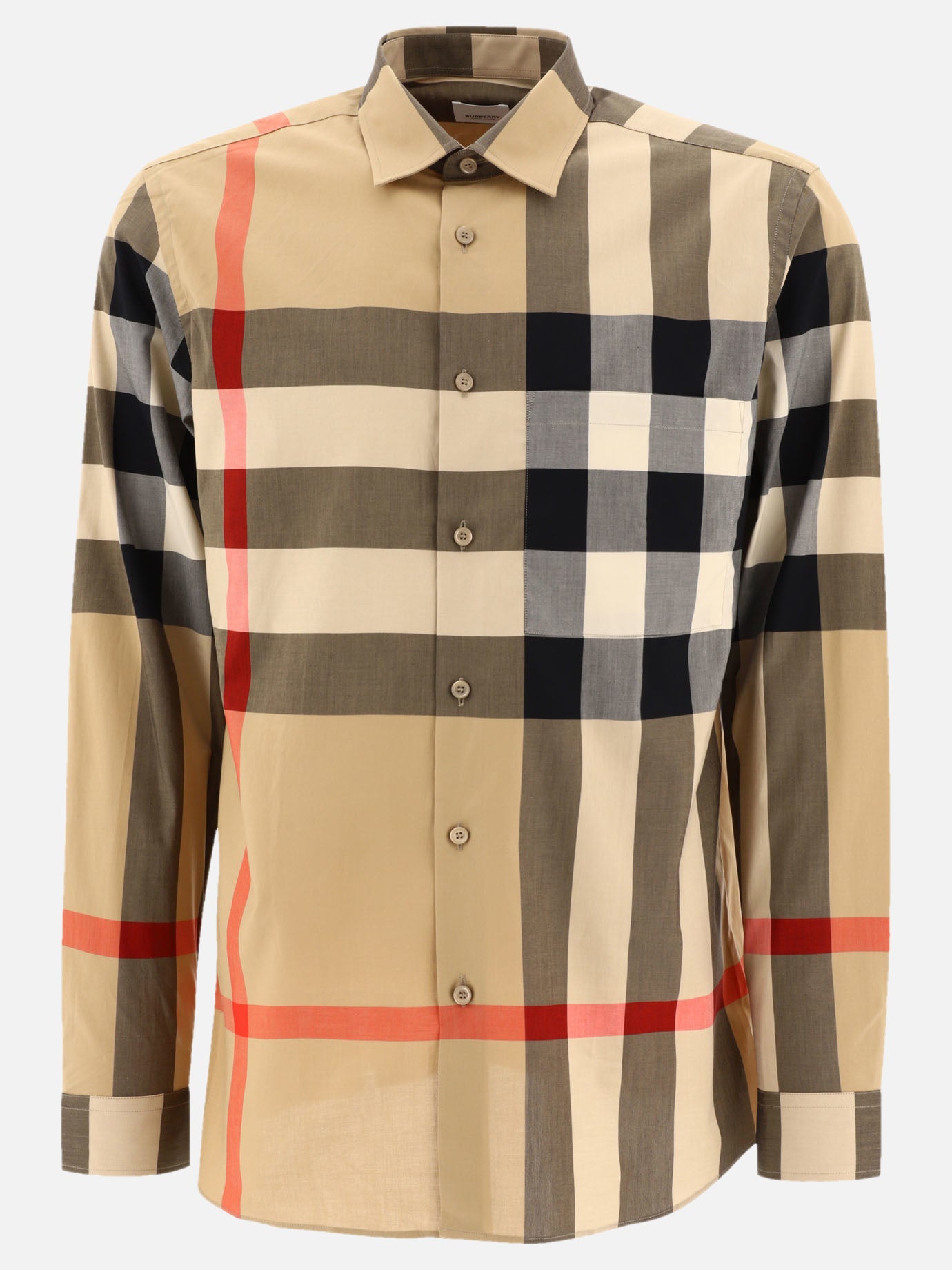 "Check" cotton shirt