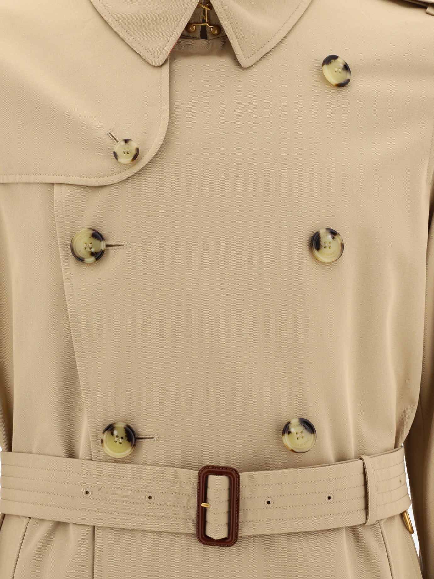 Raincoats & Trench coats Solid colour  Beige - Burberry Men | PDP | VIETTI Online Store | thumbnail_3