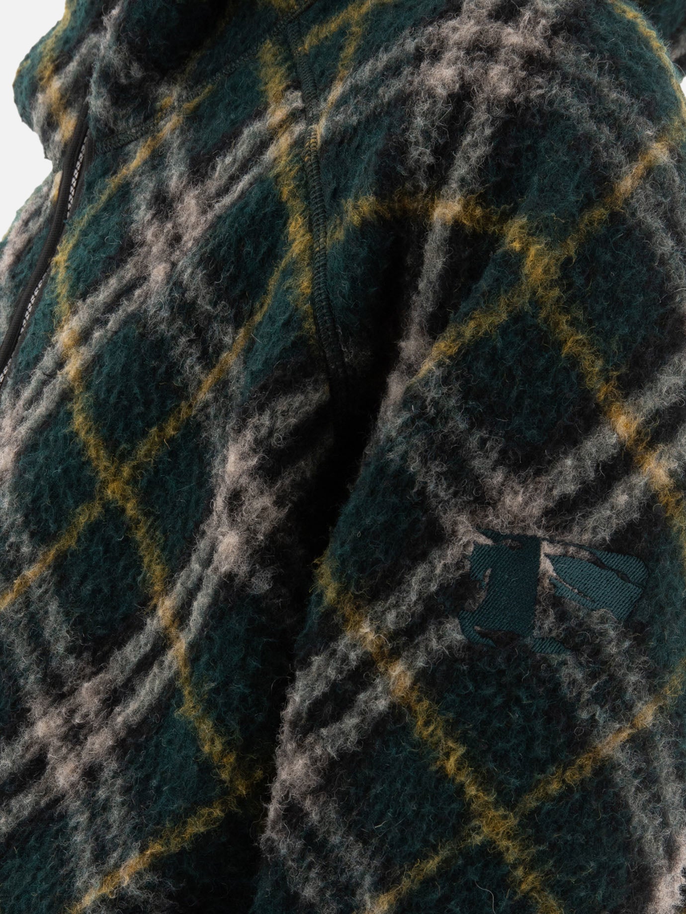 Burberry Wool Check jacket Green