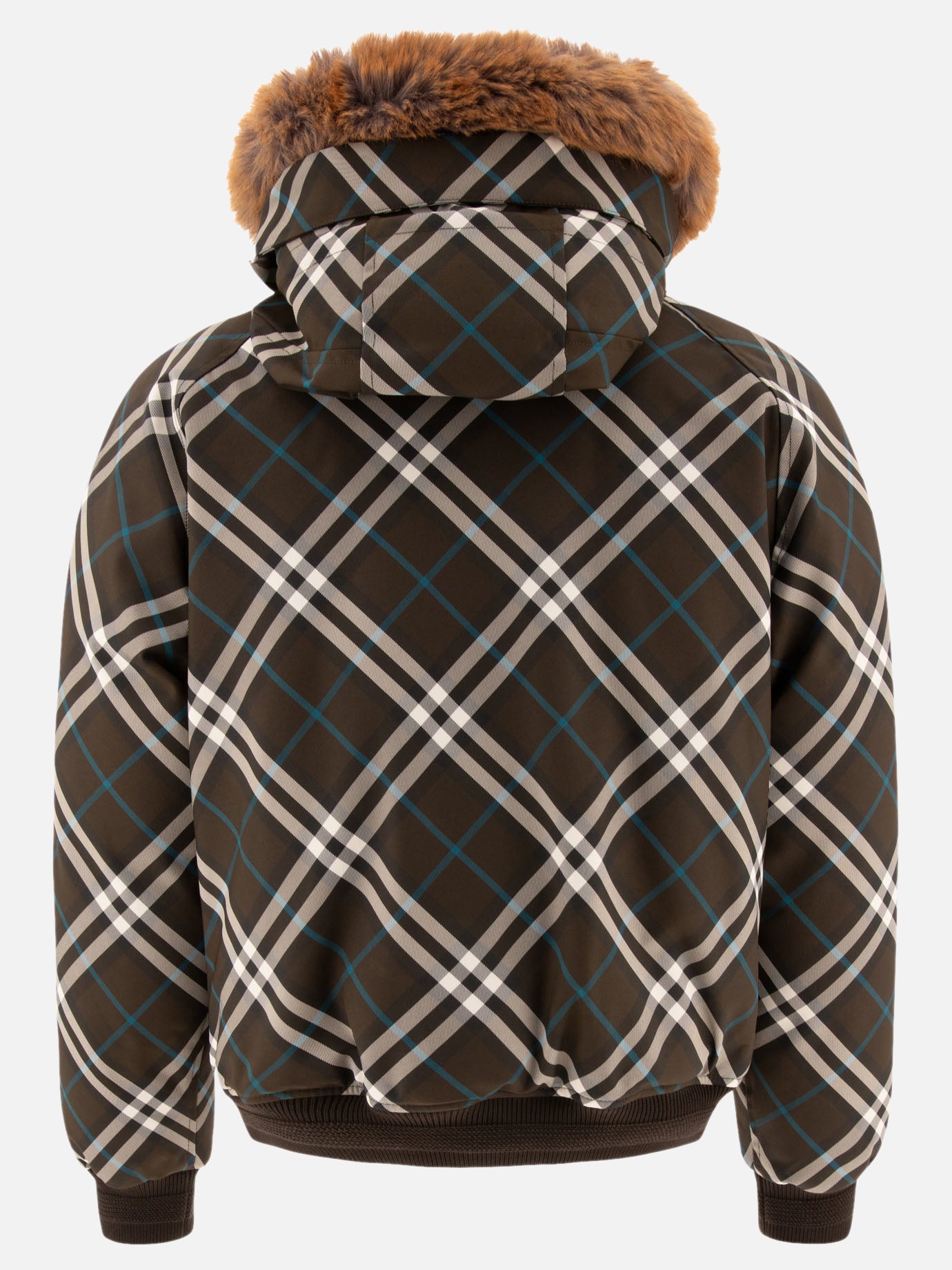 Down jackets Check  Green - Burberry Men | PDP | VIETTI Online Store | thumbnail_2