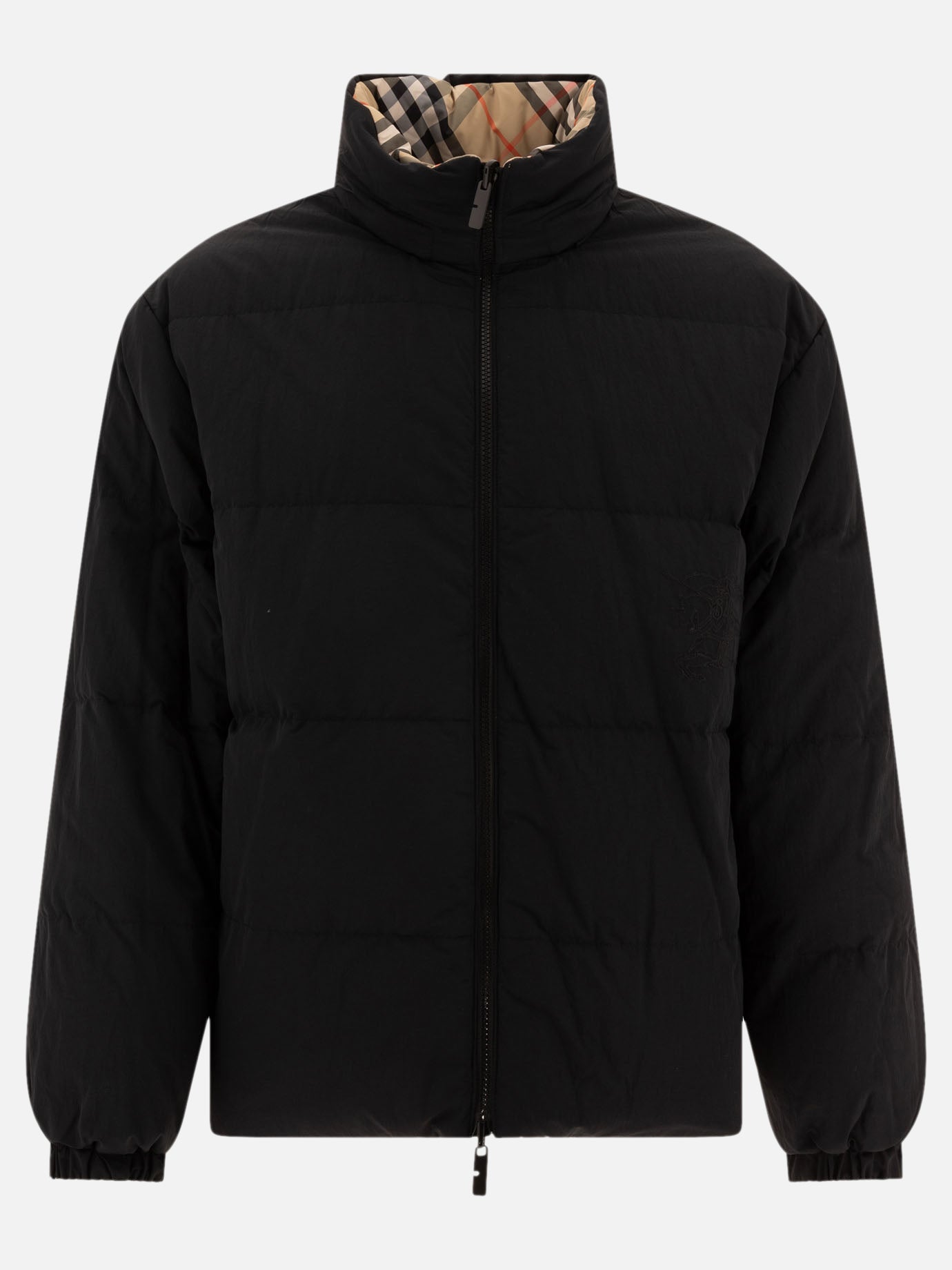 Down jackets Check  Beige - Burberry Men | PDP | VIETTI Online Store | Zoom-Modal_2

