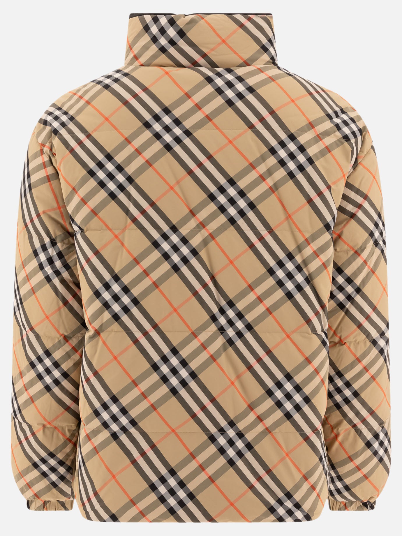 Down jackets Check  Beige - Burberry Men | PDP | VIETTI Online Store | Zoom-Modal_3
