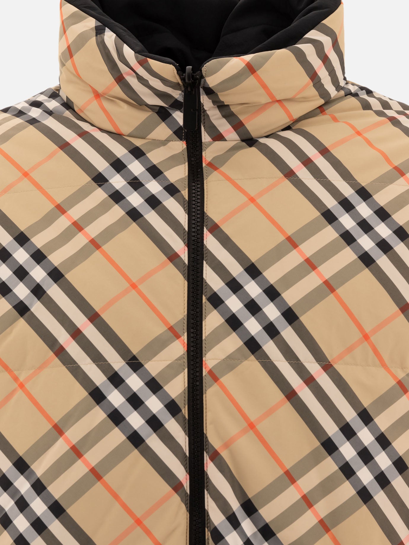 Down jackets Check  Beige - Burberry Men | PDP | VIETTI Online Store | Zoom-Modal_5
