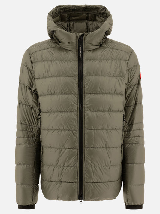 Canada Goose "Crofton Hoody" down jacket Green