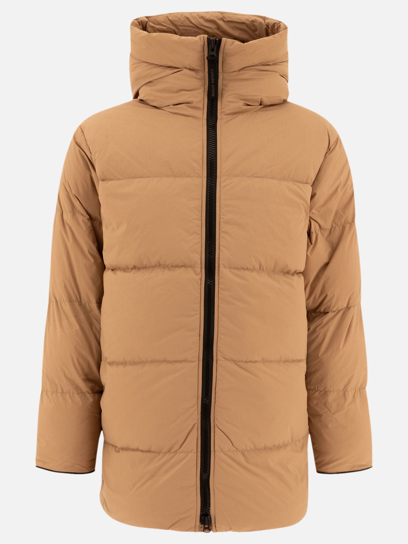 Down jackets Solid colour  Beige - Canada Goose Men | PDP | VIETTI Online Store | Zoom-Modal
