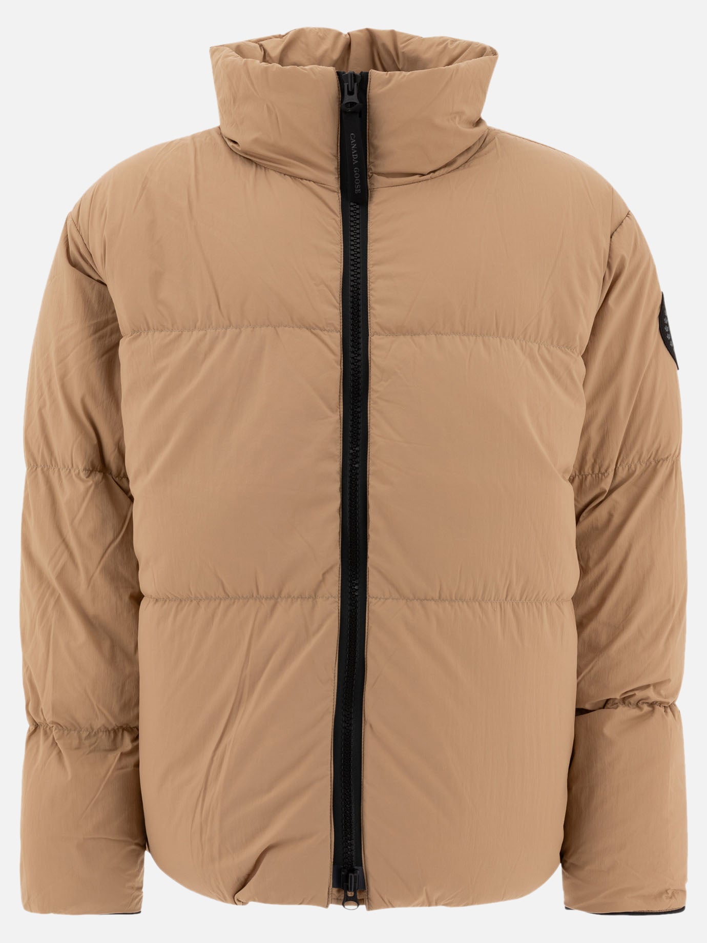 Down jackets Solid colour  Beige - Canada Goose Men | PDP | VIETTI Online Store | Zoom-Modal
