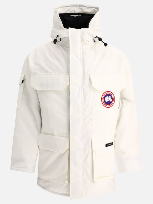 Parkas Solid colour  White - Canada Goose Women | PLP | VIETTI Online Store 
