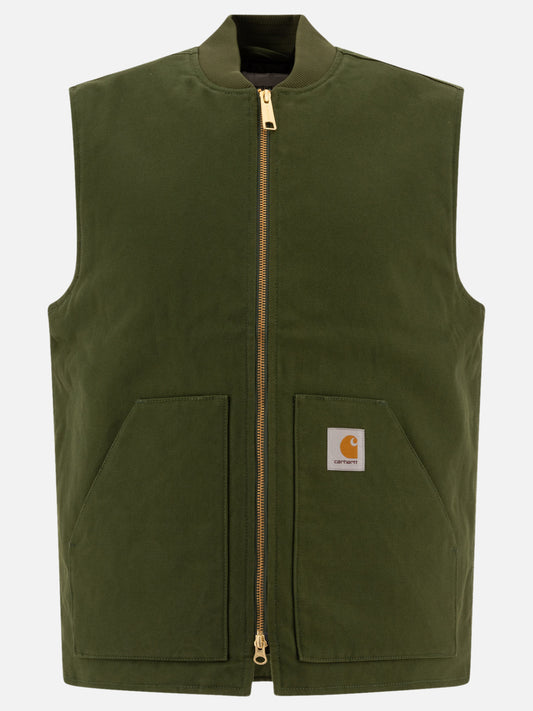 Vest jackets Solid colour  Green - Carhartt WIP Men | PLP | VIETTI Online Store 
