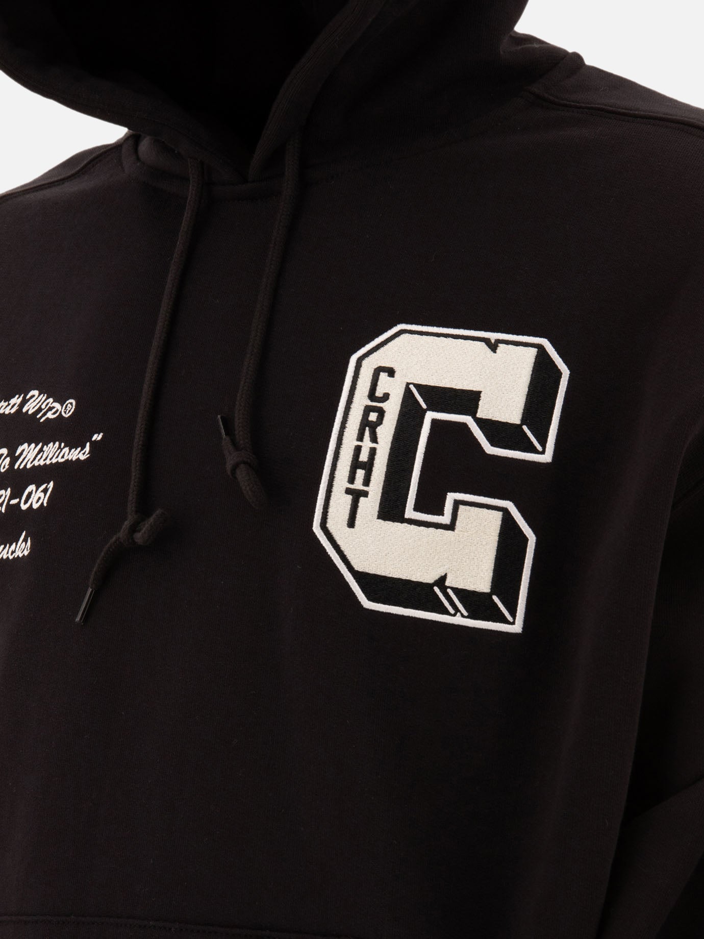 Hoodies Logo  Black - Carhartt WIP Men | PDP | VIETTI Online Store | thumbnail_4