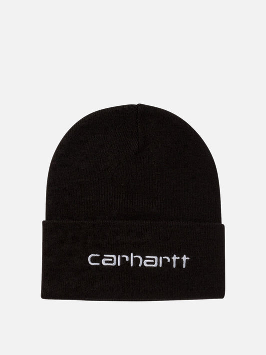 Carhartt WIP "Script" beanie Black