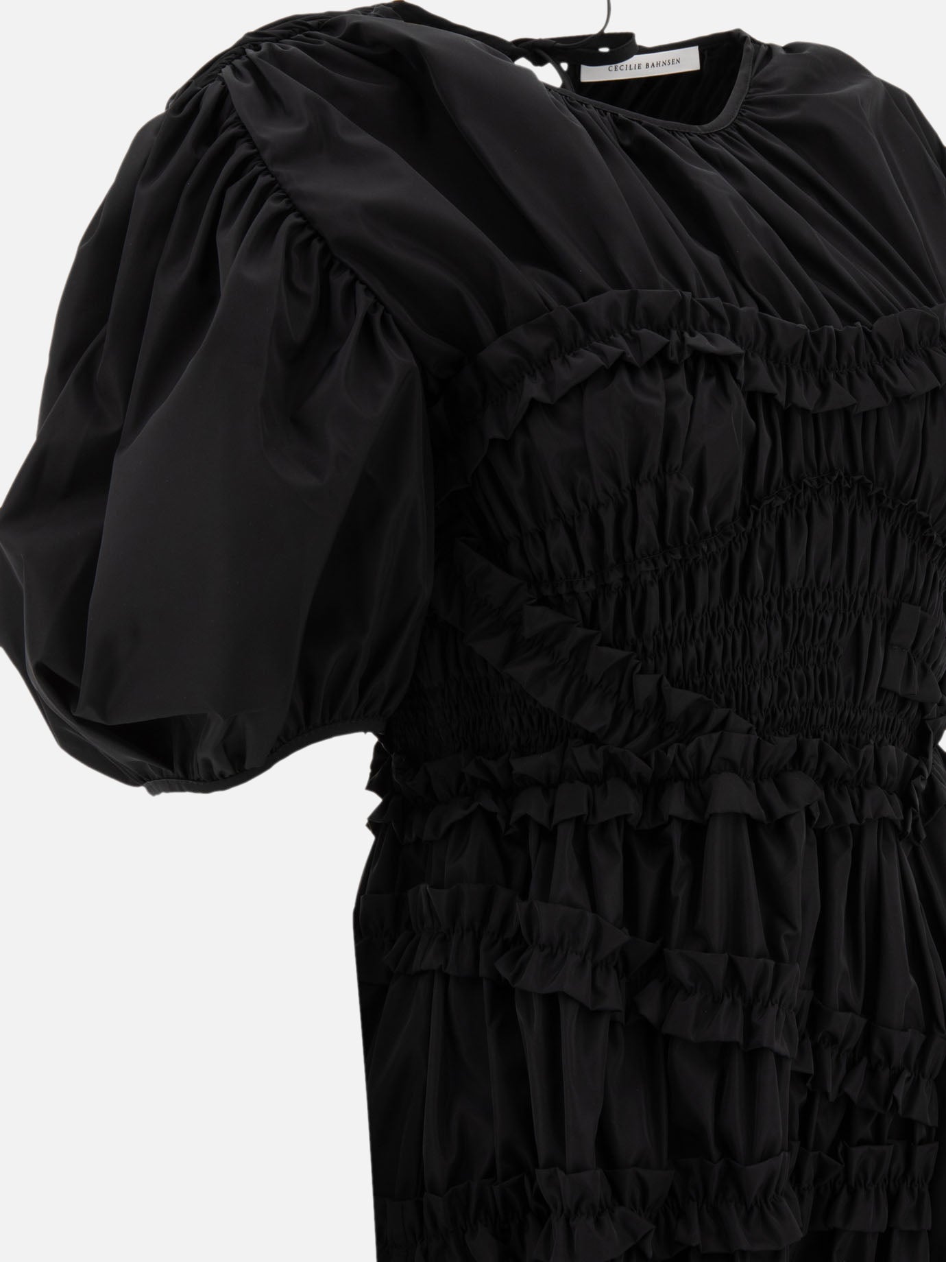 Cecilie Bahnsen "Omara" dress Black