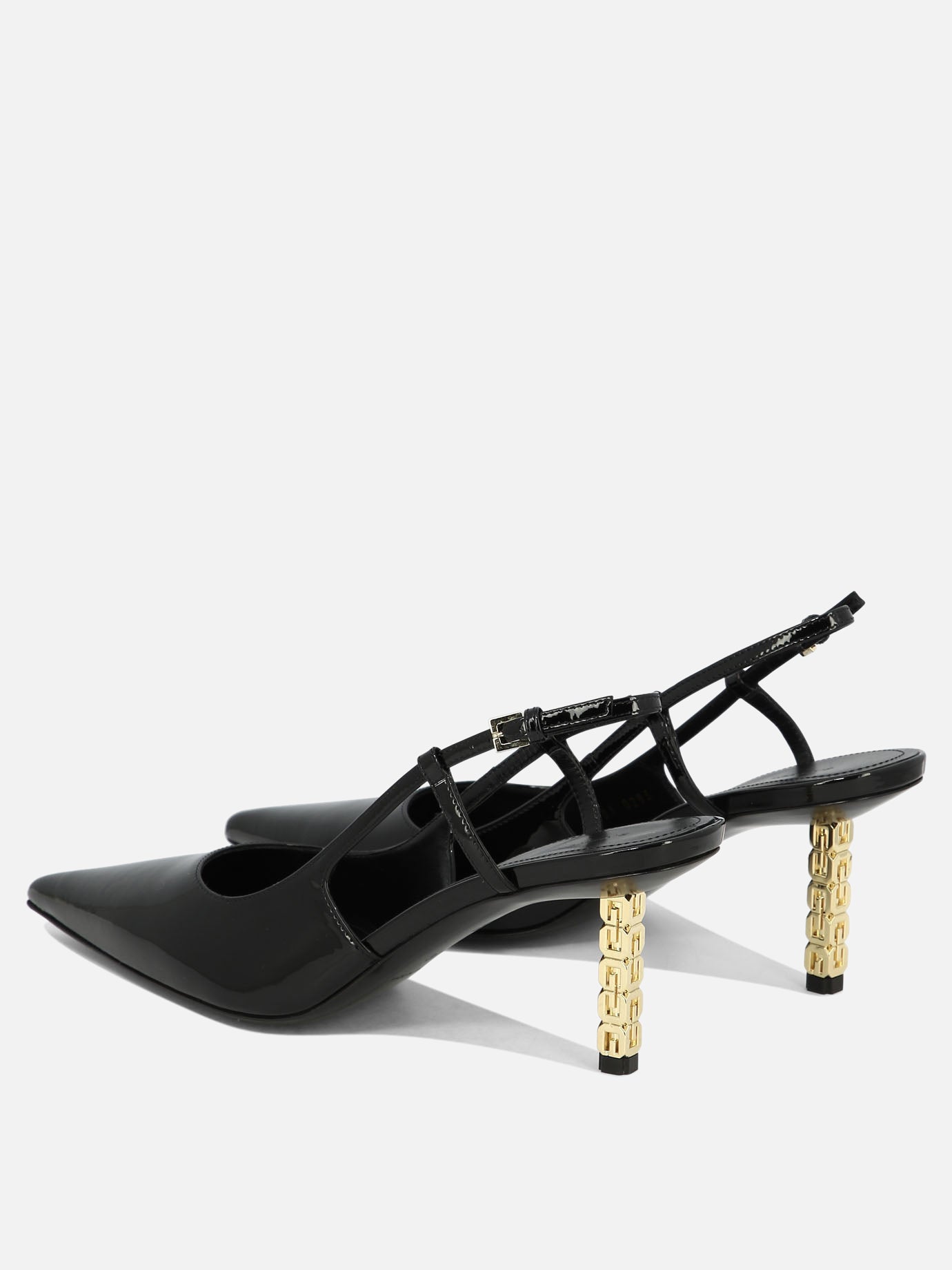 Slingbacks 100% leather - 100% leather  Black - Givenchy Women | PDP | VIETTI Online Store | thumbnail_4