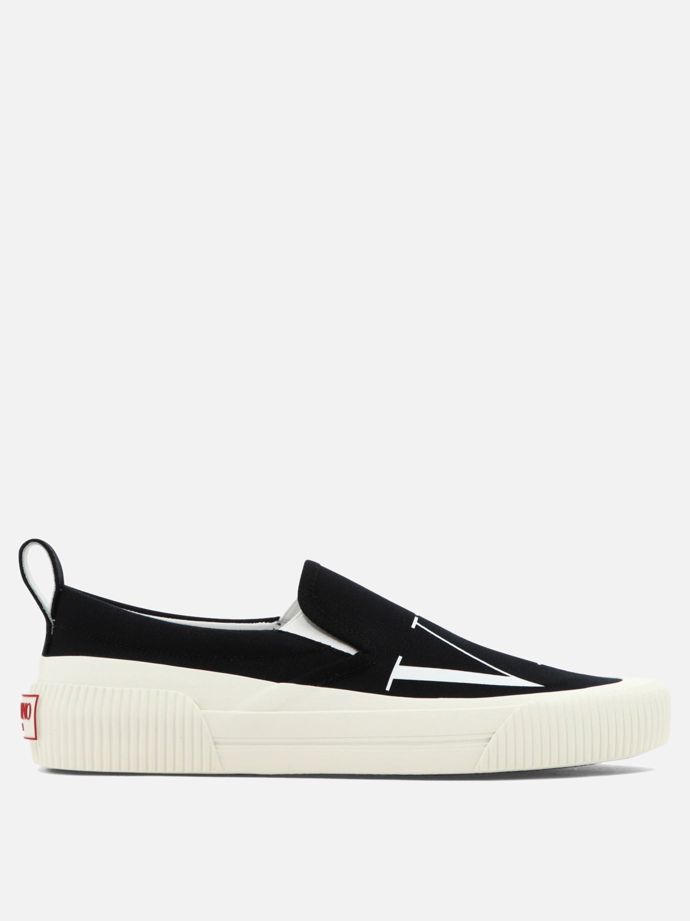 Low top sneakers 100% cotone - 100% gomma  Black - Valentino Garavani Men | PDP | VIETTI Online Store | Zoom-Modal
