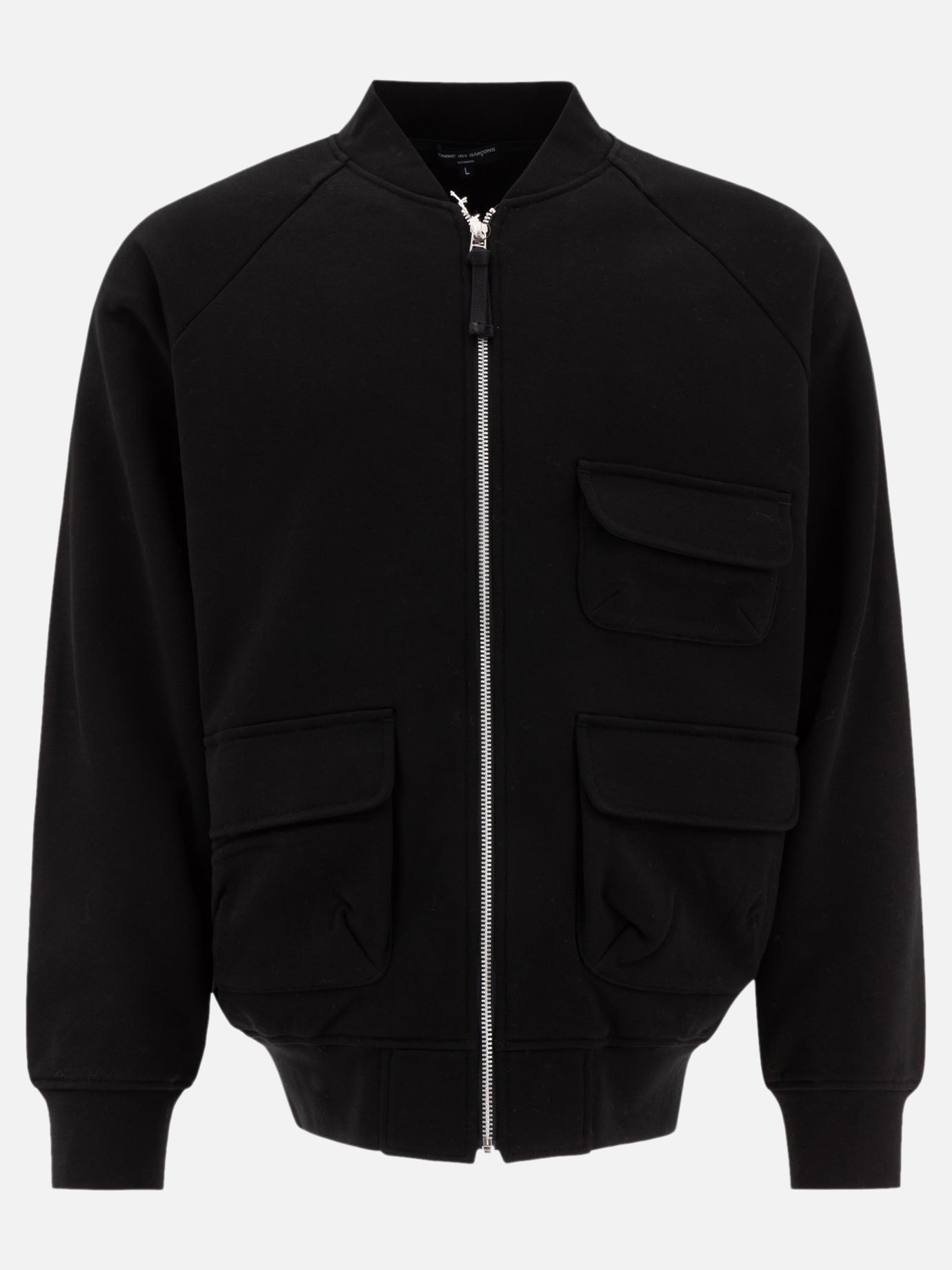 Bomber jackets Solid colour  Black - Comme Des Garçons Homme Men | PDP | VIETTI Online Store | thumbnail