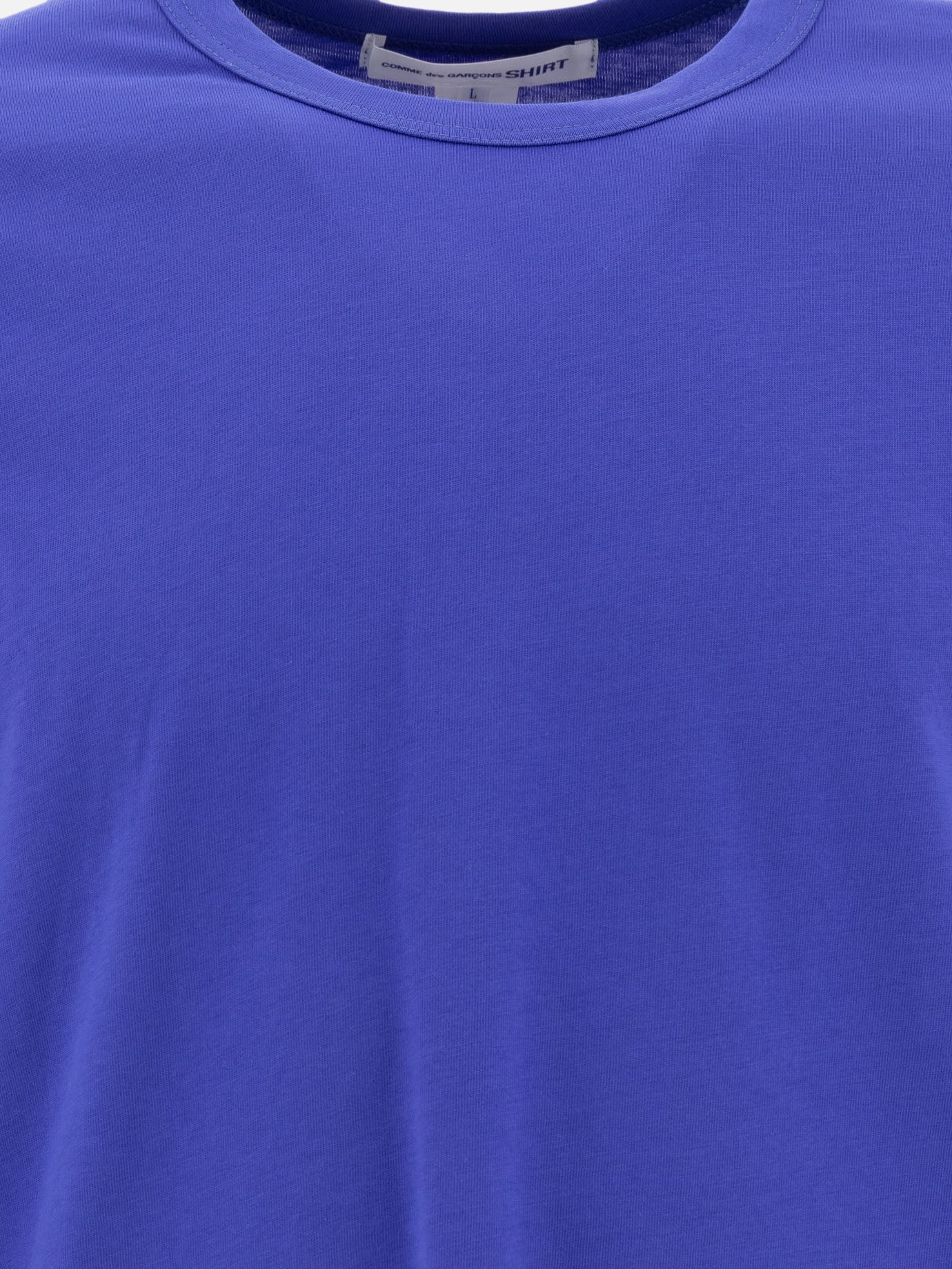 Comme Des Garçons Shirt Cotton t-shirt Blue