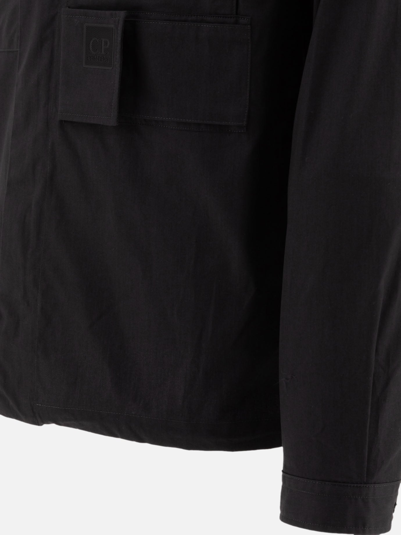 Overshirt jackets Solid colour  Black - C.P. Company Men | PDP | VIETTI Online Store | thumbnail_4