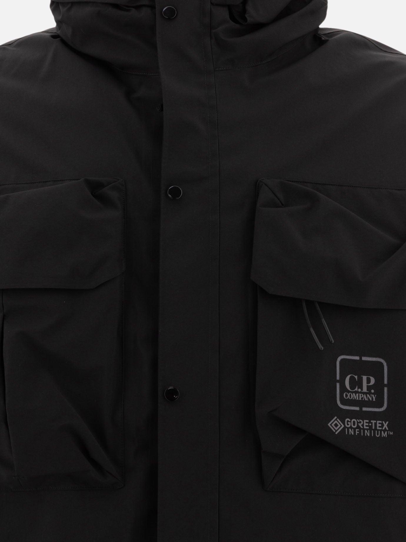 Technical jackets Solid colour  Black - C.P. Company Men | PDP | VIETTI Online Store | thumbnail_3