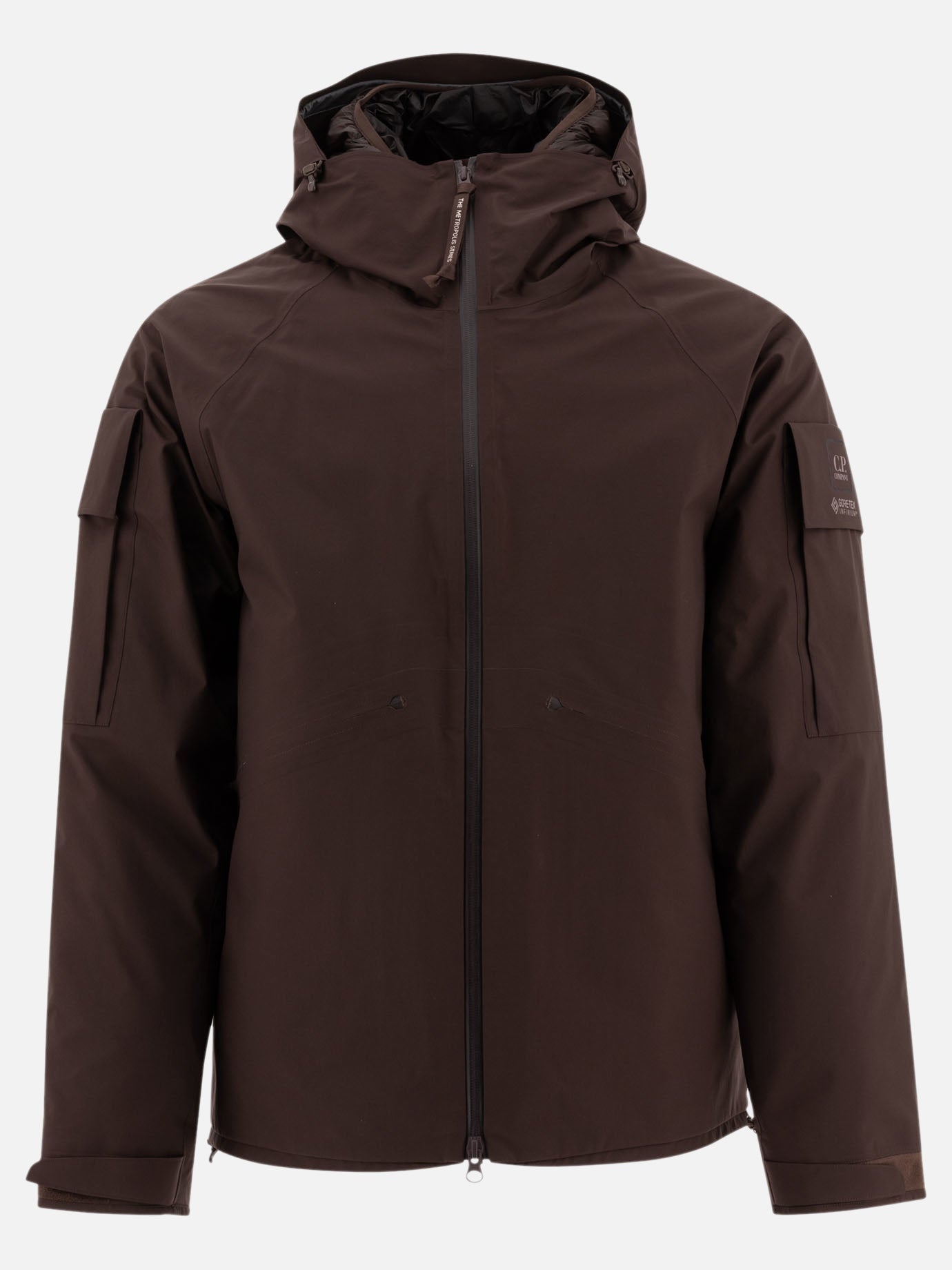 Technical jackets Solid colour  Brown - C.P. Company Men | PDP | VIETTI Online Store | Zoom-Modal
