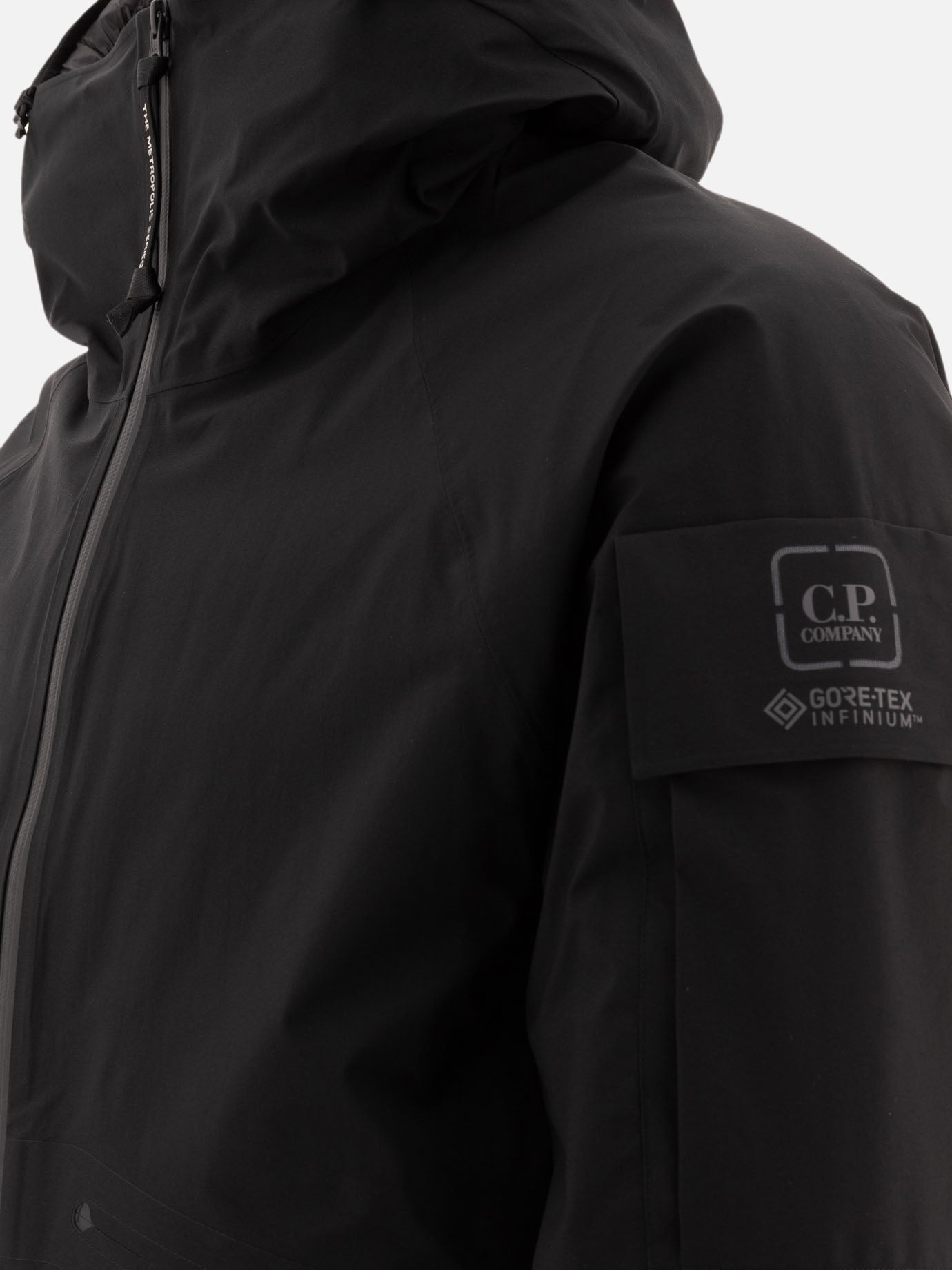 Technical jackets Solid colour  Black - C.P. Company Men | PDP | VIETTI Online Store | thumbnail_4