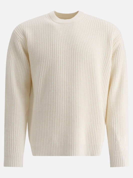 Crewneck sweaters Solid colour  White - C.P. Company Men | PLP | VIETTI Online Store 
