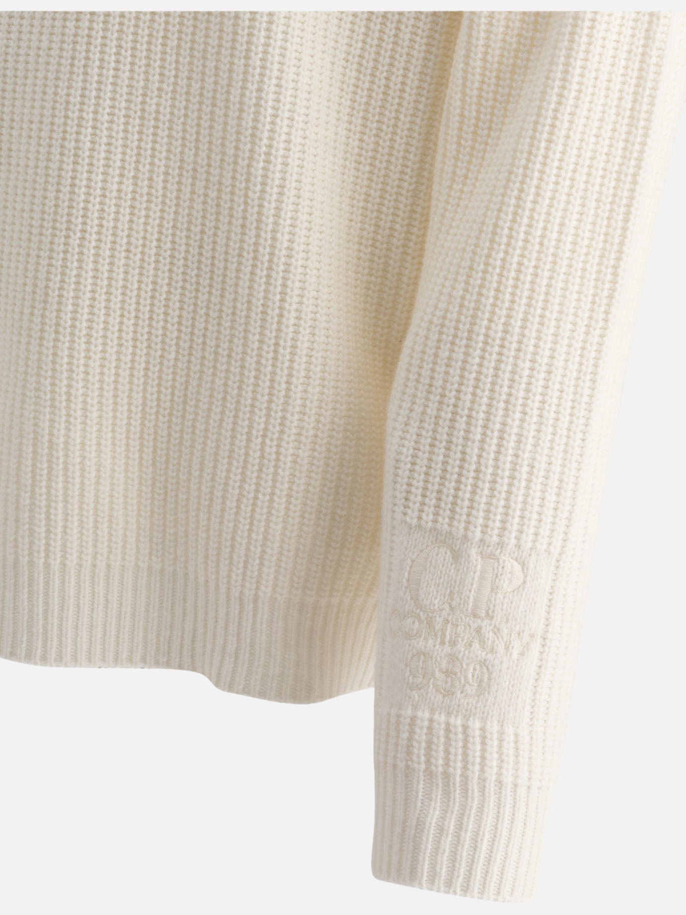 Crewneck sweaters Solid colour  White - C.P. Company Men | PDP | VIETTI Online Store | Zoom-Modal_4

