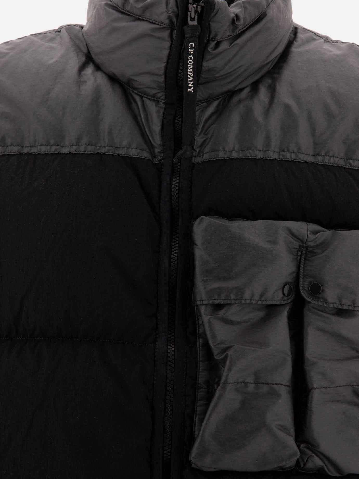 Vest jackets Solid colour  Black - C.P. Company Men | PDP | VIETTI Online Store | Zoom-Modal_3

