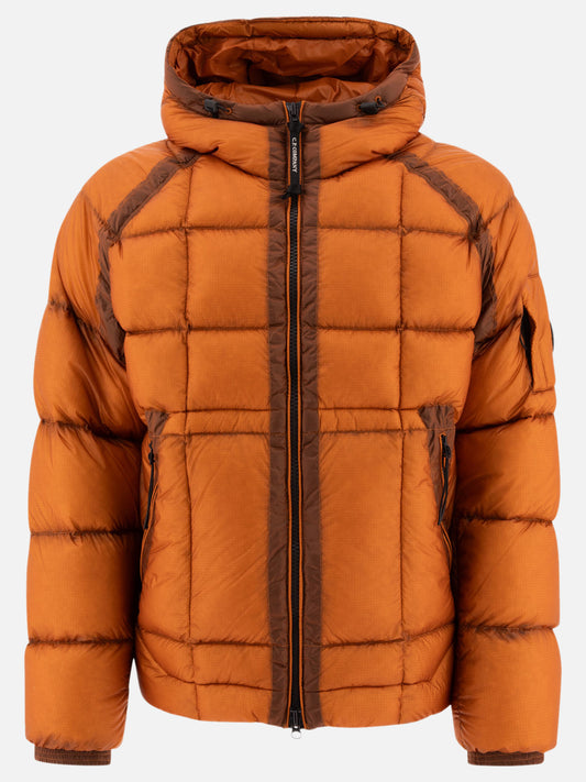 Down jackets Solid colour  Orange - C.P. Company Men | PLP | VIETTI Online Store 
