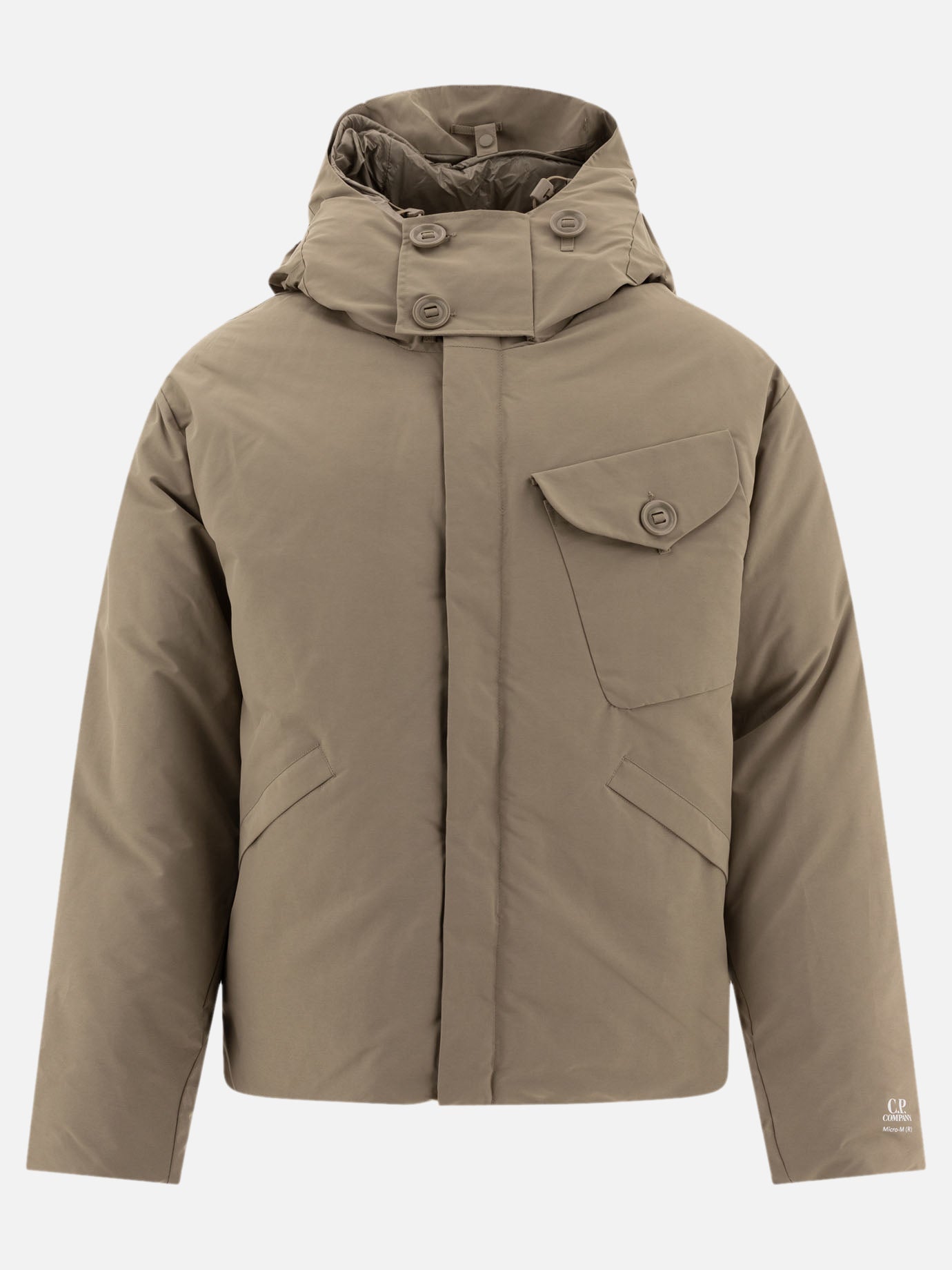Technical jackets Solid colour  Green - C.P. Company Men | PDP | VIETTI Online Store | thumbnail