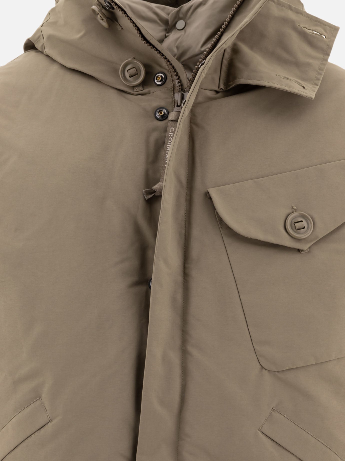 Technical jackets Solid colour  Green - C.P. Company Men | PDP | VIETTI Online Store | Zoom-Modal_3
