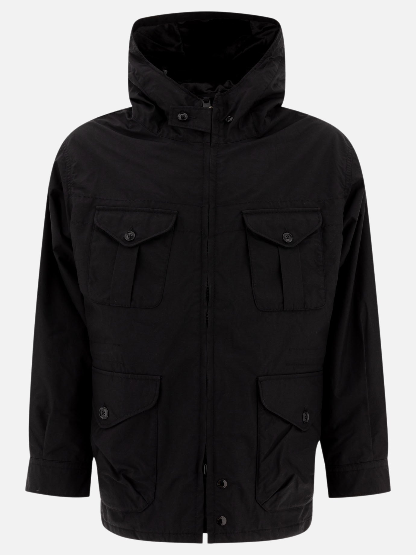 Parkas Solid colour  Black - Engineered Garments Men | PDP | VIETTI Online Store | thumbnail