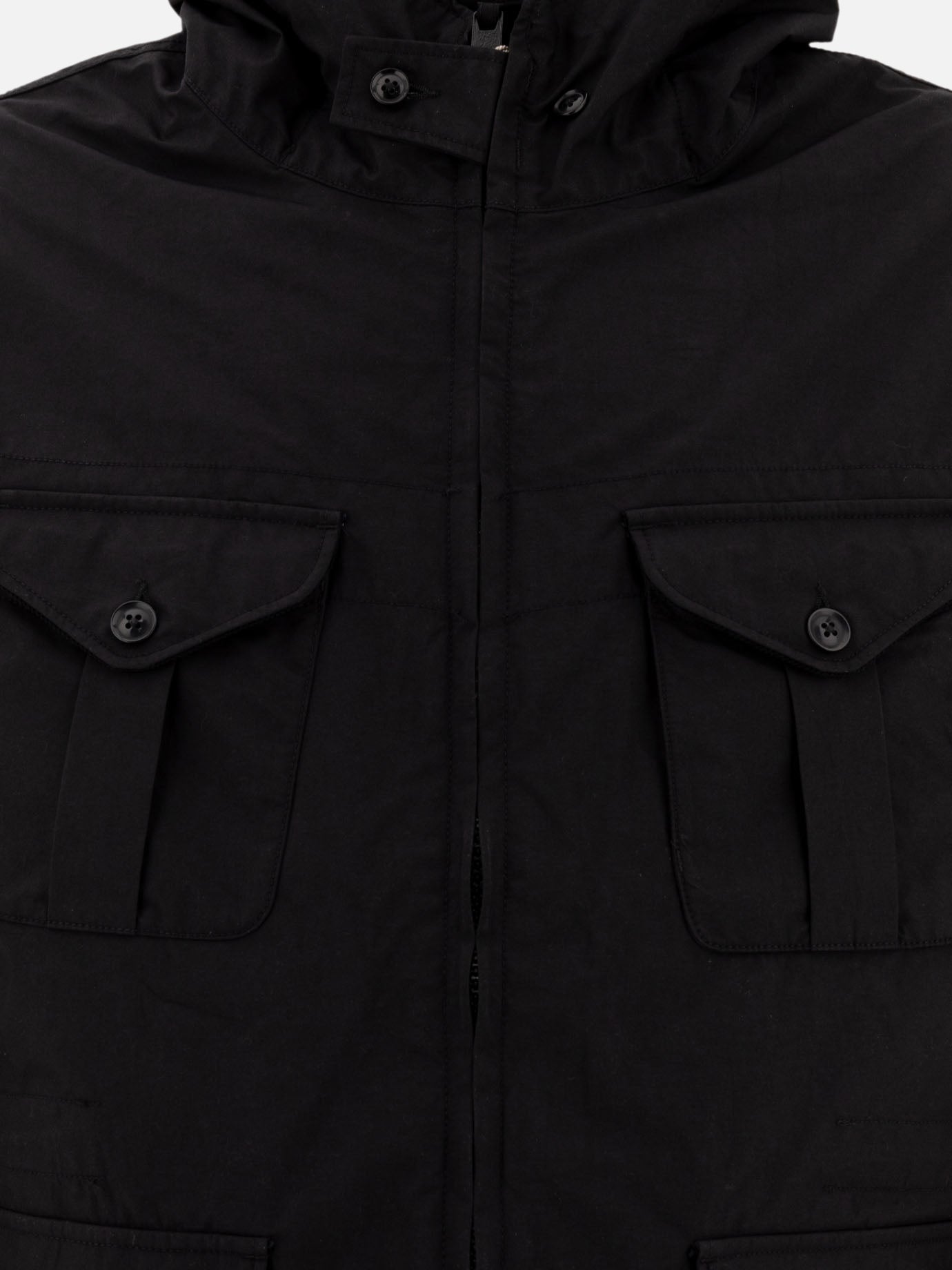 Parkas Solid colour  Black - Engineered Garments Men | PDP | VIETTI Online Store | thumbnail_3