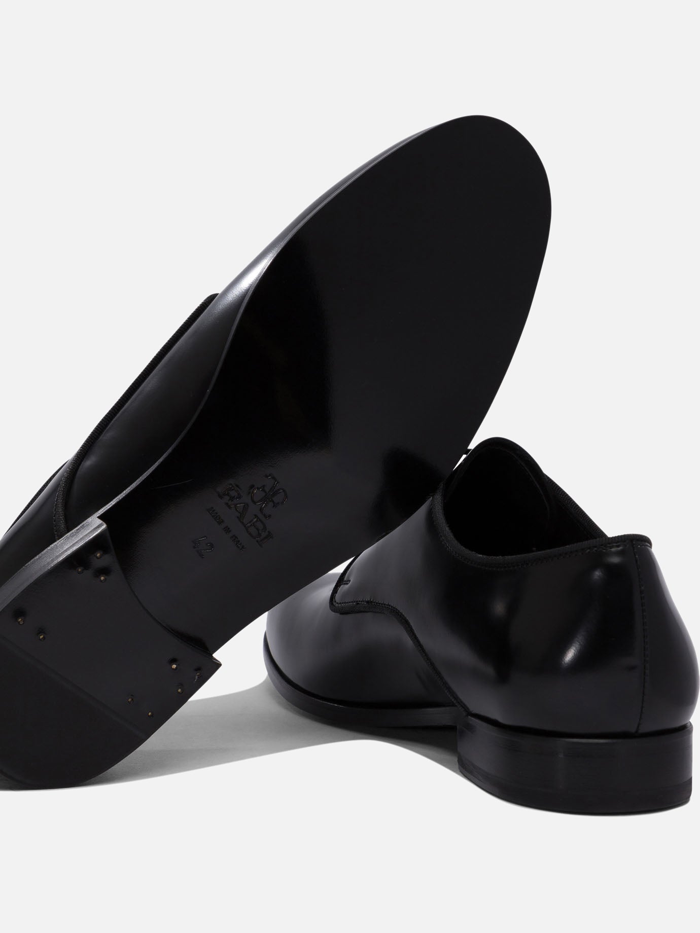 Brogues 100% leather - 100% leather  Black - Fabi Men | PDP | VIETTI Online Store | thumbnail_5