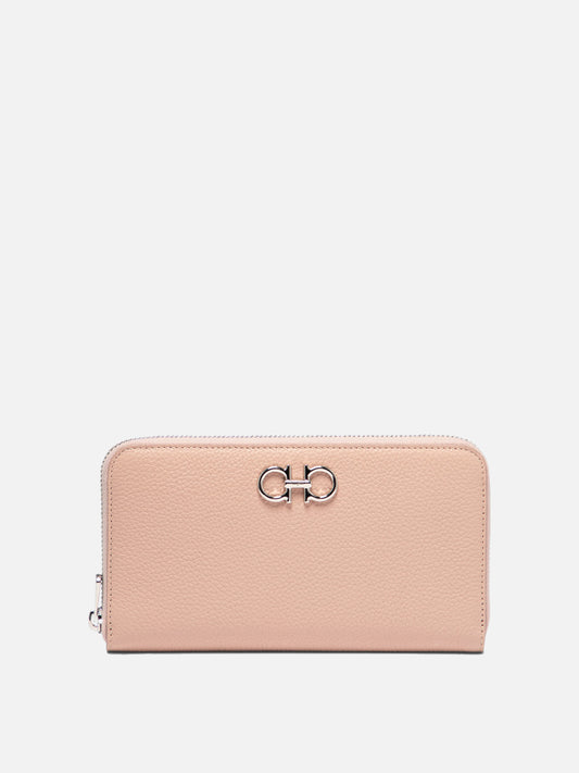 Ferragamo "Gancini" wallet Pink