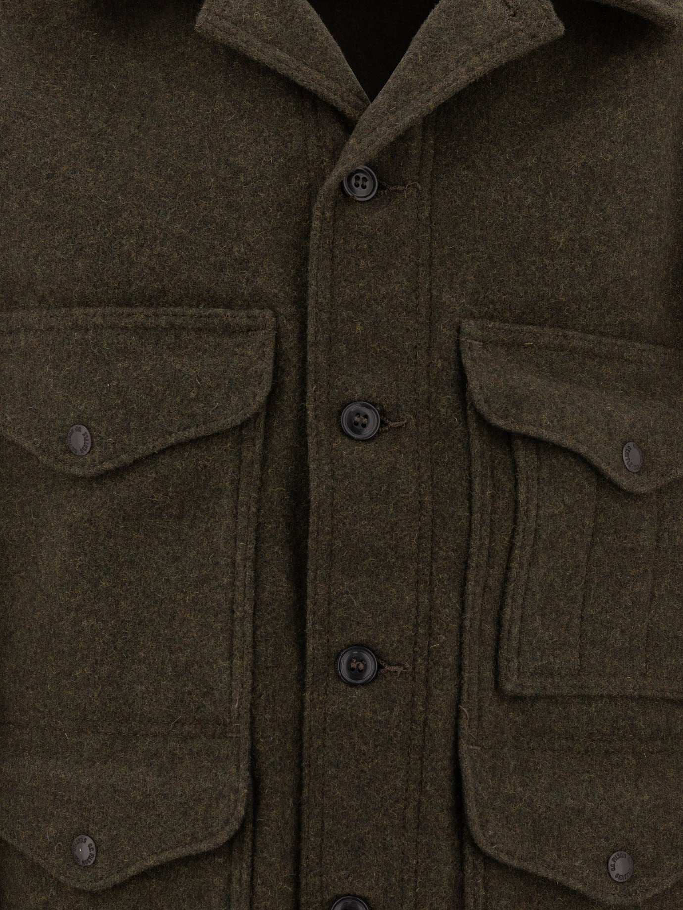Short coats Solid colour  Green - Filson Men | PDP | VIETTI Online Store | Zoom-Modal_3
