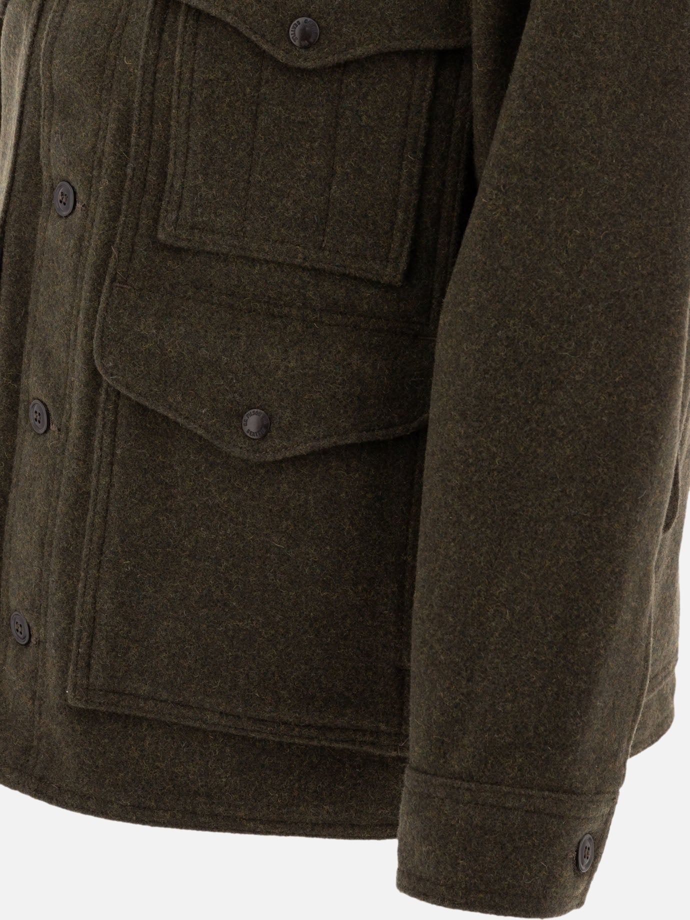 Short coats Solid colour  Green - Filson Men | PDP | VIETTI Online Store | Zoom-Modal_4
