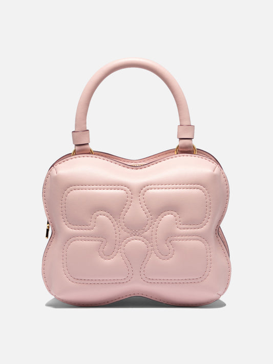 Ganni "Small Butterfly" handbag Pink