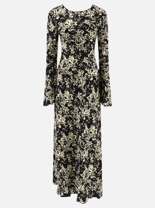 Long dresses Graphics  Black - Ganni Women | PLP | VIETTI Online Store 
