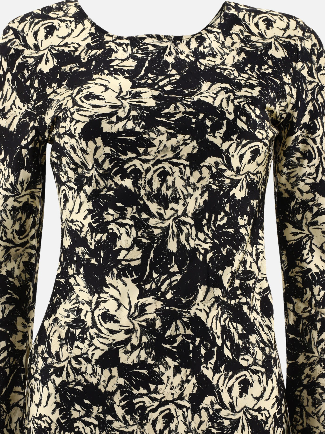 Long dresses Graphics  Black - Ganni Women | PDP | VIETTI Online Store | thumbnail_3