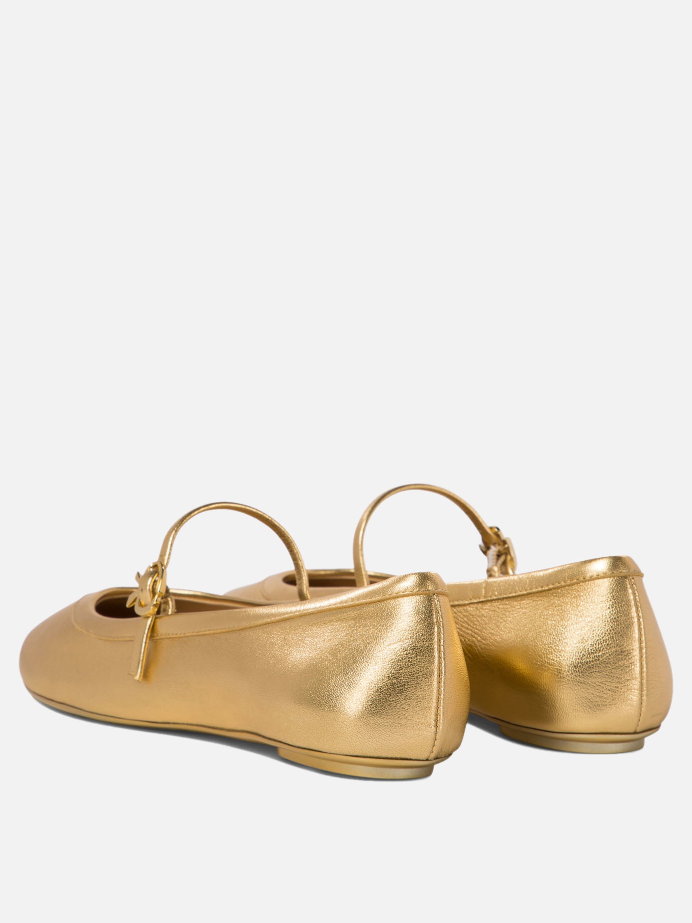 Gianvito Rossi "Carla" ballet flats Gold