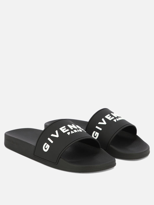 Slides 100% polyurethane - 100% rubber  Black - Givenchy Men | PLP | VIETTI Online Store | 2
