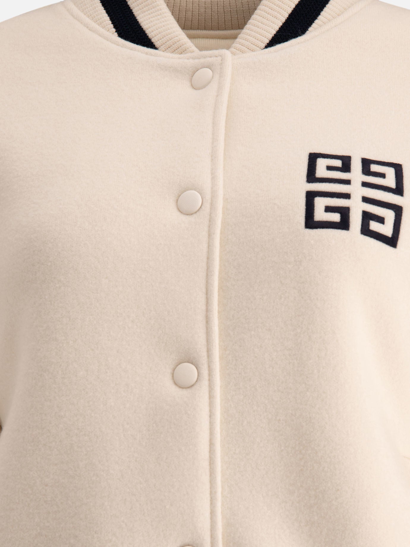 Bomber jackets Logo  White - Givenchy Women | PDP | VIETTI Online Store | Zoom-Modal_3
