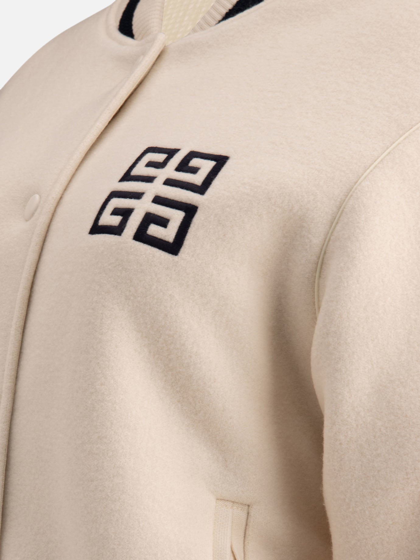 Bomber jackets Logo  White - Givenchy Women | PDP | VIETTI Online Store | Zoom-Modal_4
