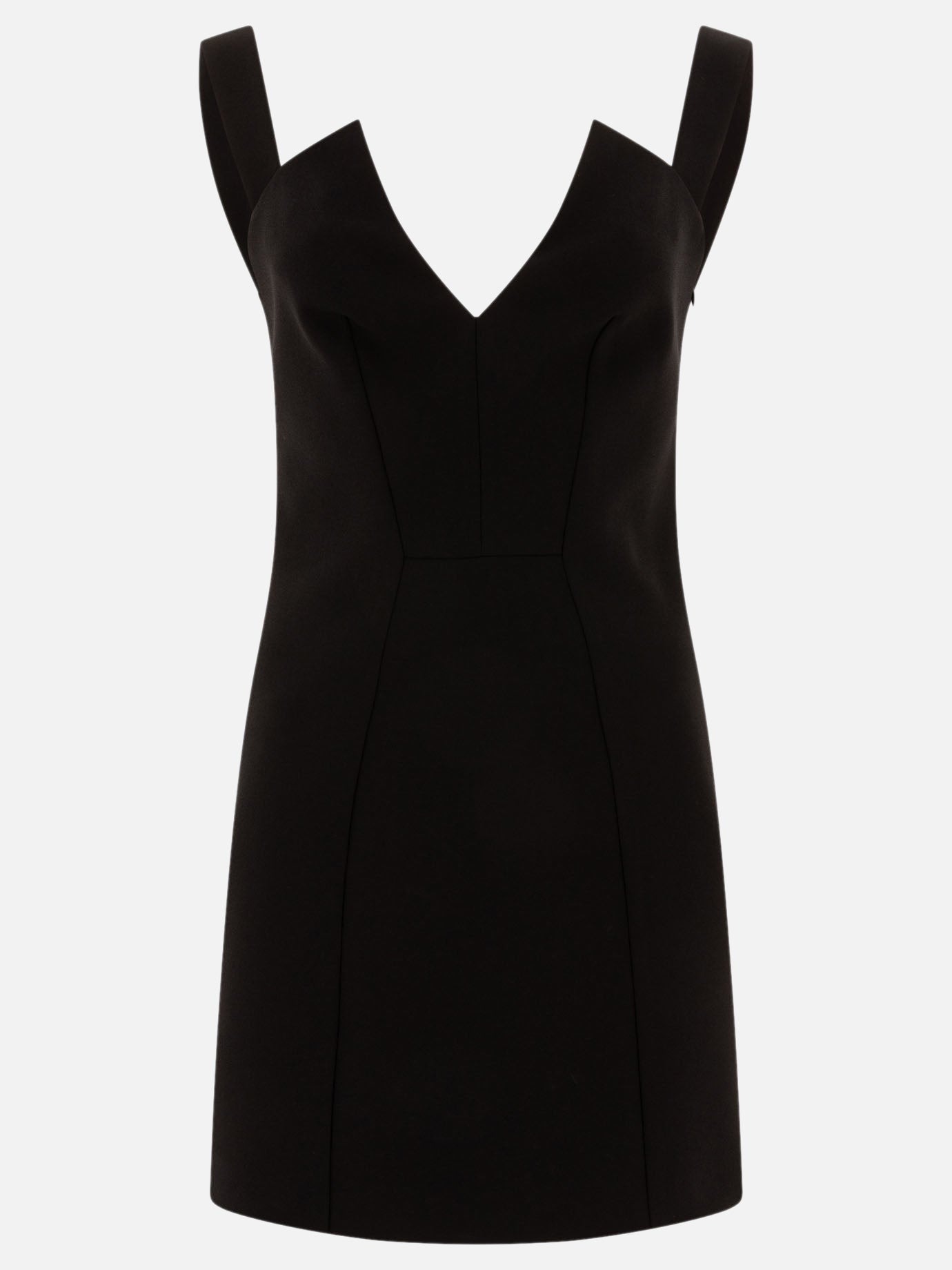 Givenchy V-neck dress Black