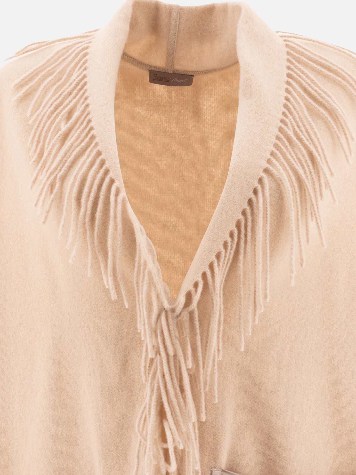 Long coats Solid colour  Beige - Herno Women | PDP | VIETTI Online Store | thumbnail_3
